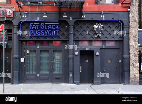 big black pussycat|The Fat Black Pussycat, 130 W 3rd St, New York, NY .